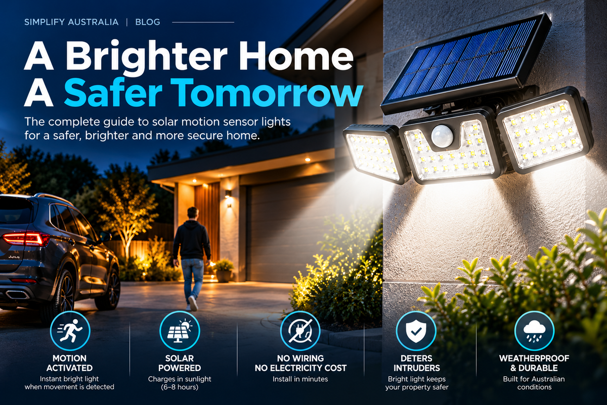 SolarPro motion sensor light installed above a front door detecting movement and lighting the porch area at night