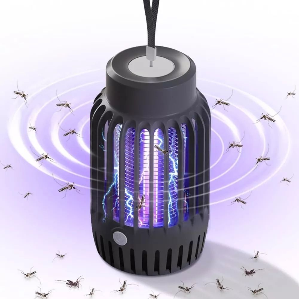 FlashGuard Anti-Mosquito Lamp Portable Mosquito Zapper & LED Light