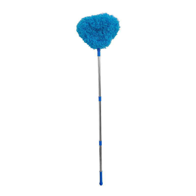 ProDust ceiling fan cleaning tool trapping dust and cobwebs from ceiling fan blades