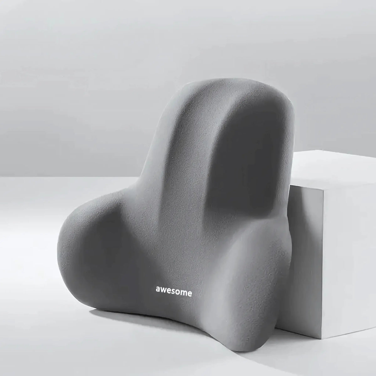 Lower back support cushion for long drives keeping posture comfortable in car