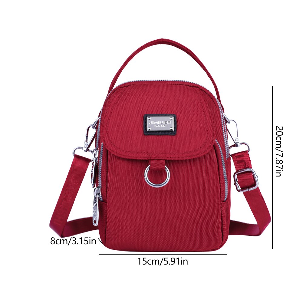Stylish Oxford waterproof sling bag for travel