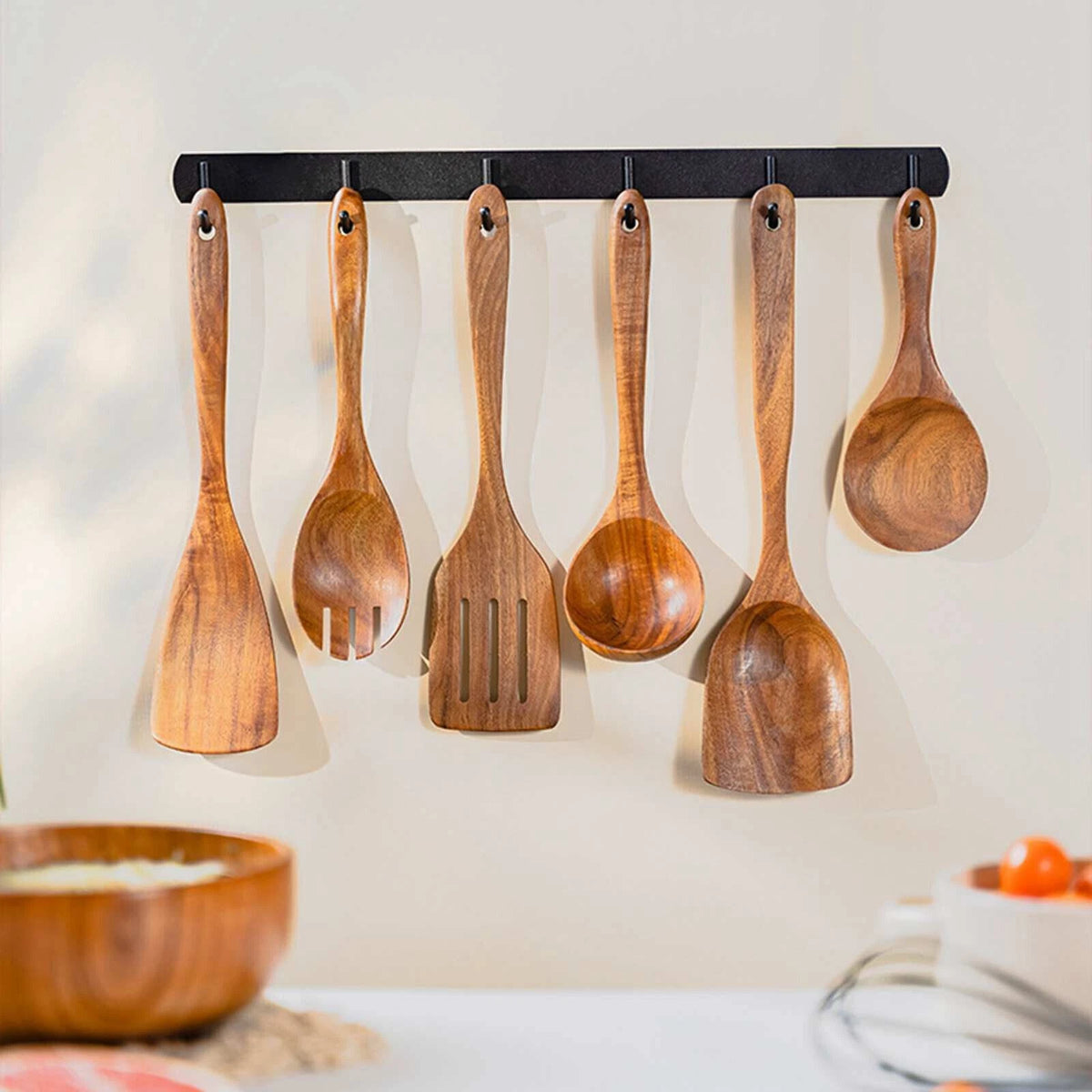 ProChef wooden utensils safe for cookware