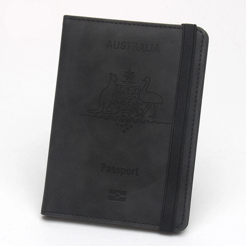 Simplify Australia RFID passport holder with boarding pass and cash organised