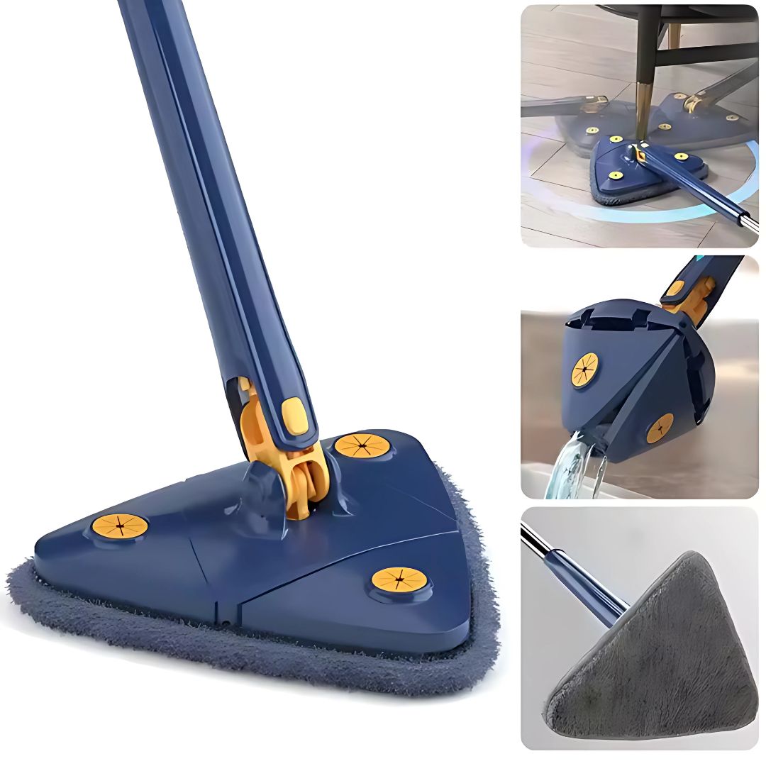 PowerEdge Corner Mop cleaning tight corner near skirting board