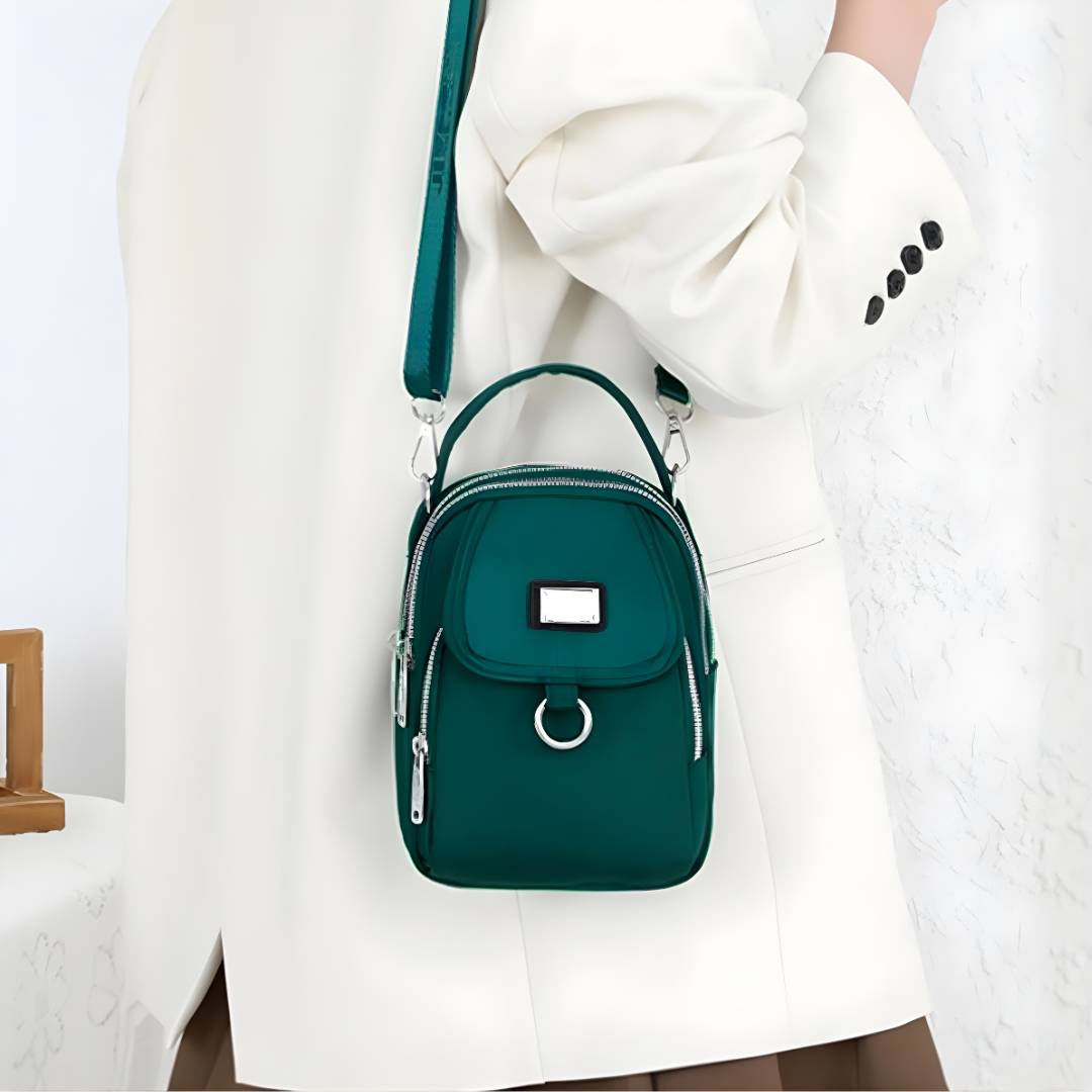 Rainproof crossbody purse protecting phone and wallet