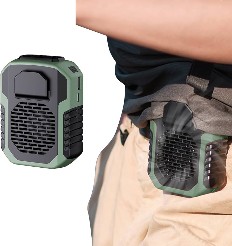 Hands free personal fan for travel