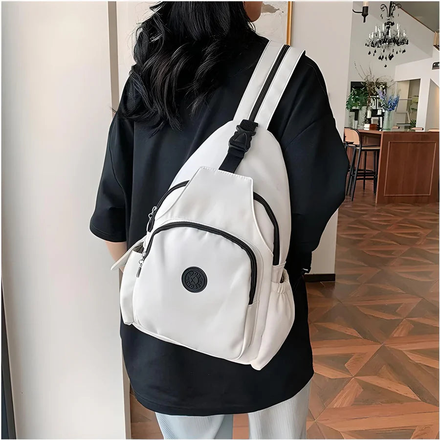 Secure anti-theft sling bag for carrying passports, phones and wallets