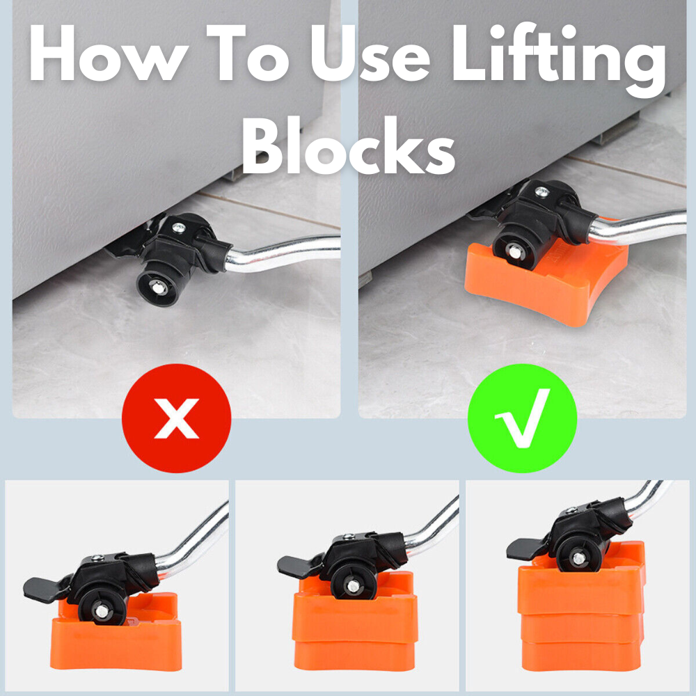 Move furniture quickly without professional help
