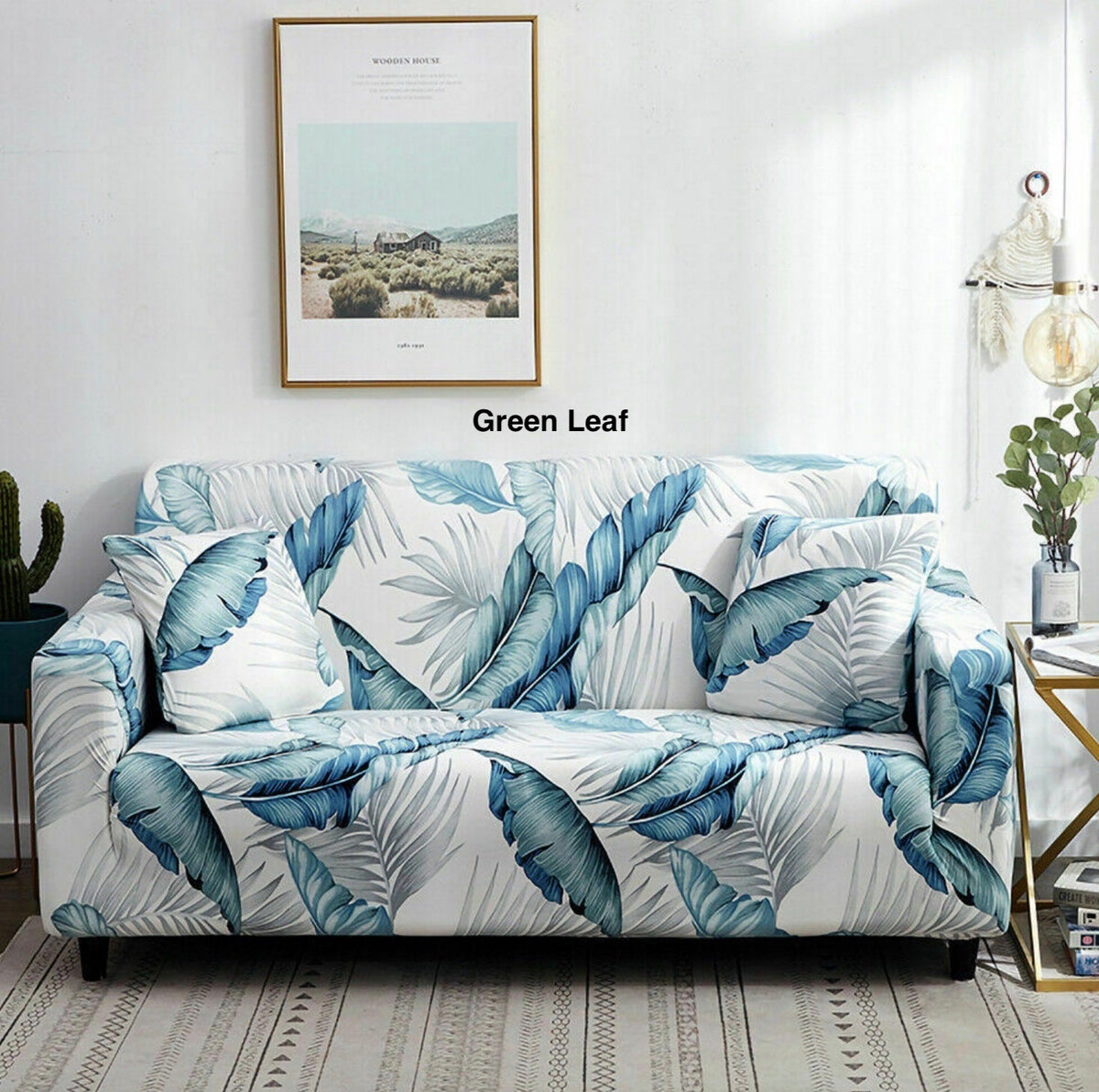 Close-up of wrinkle-free LuxeLounge fabric stretched on lounge

