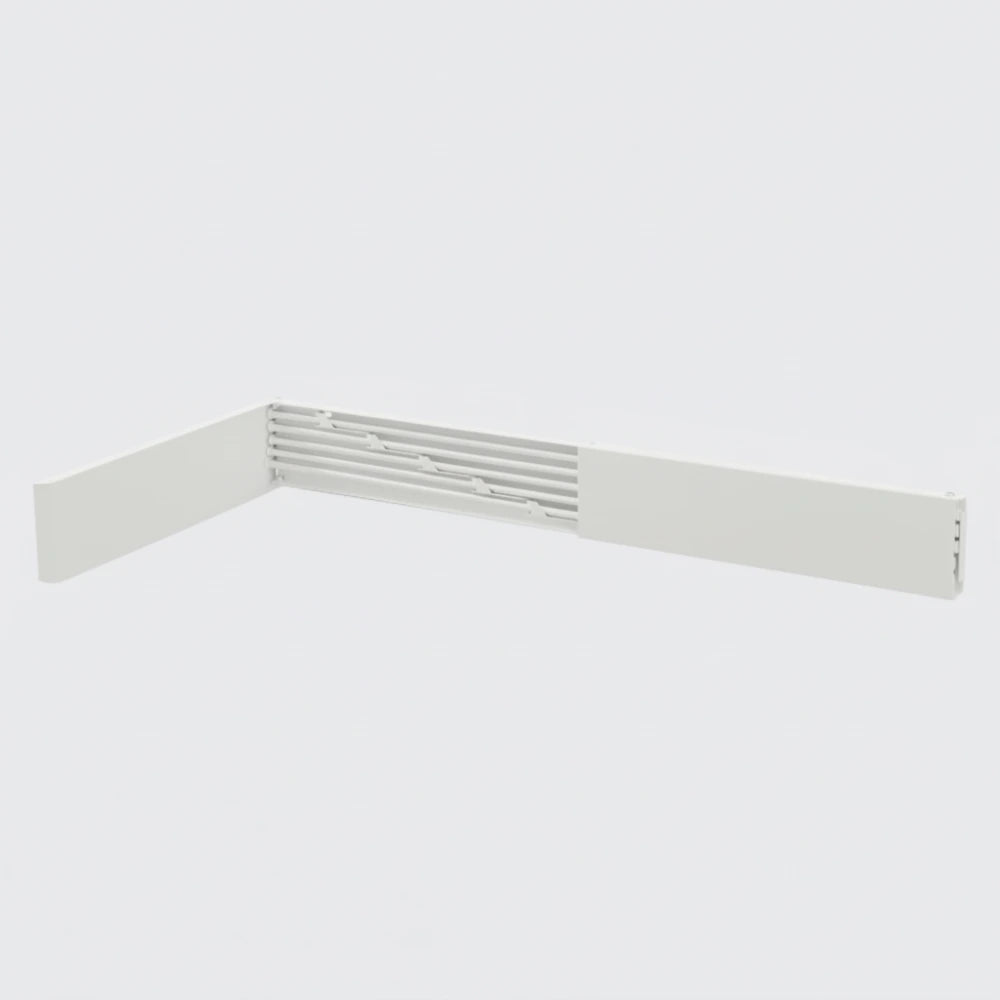 Wall mounted clothes drying rack indoors