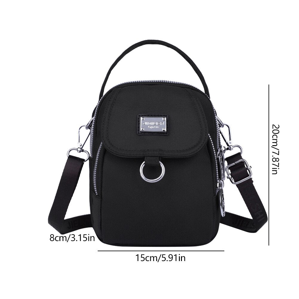 City travel crossbody bag for wet weather days