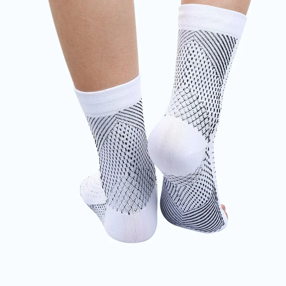 PureStep socks providing foot support for work and travel

