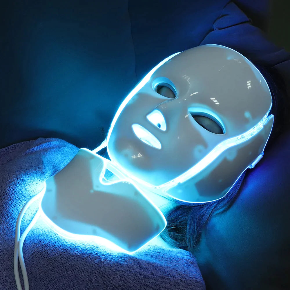 Remote control for LuxeGlow LED skincare mask


