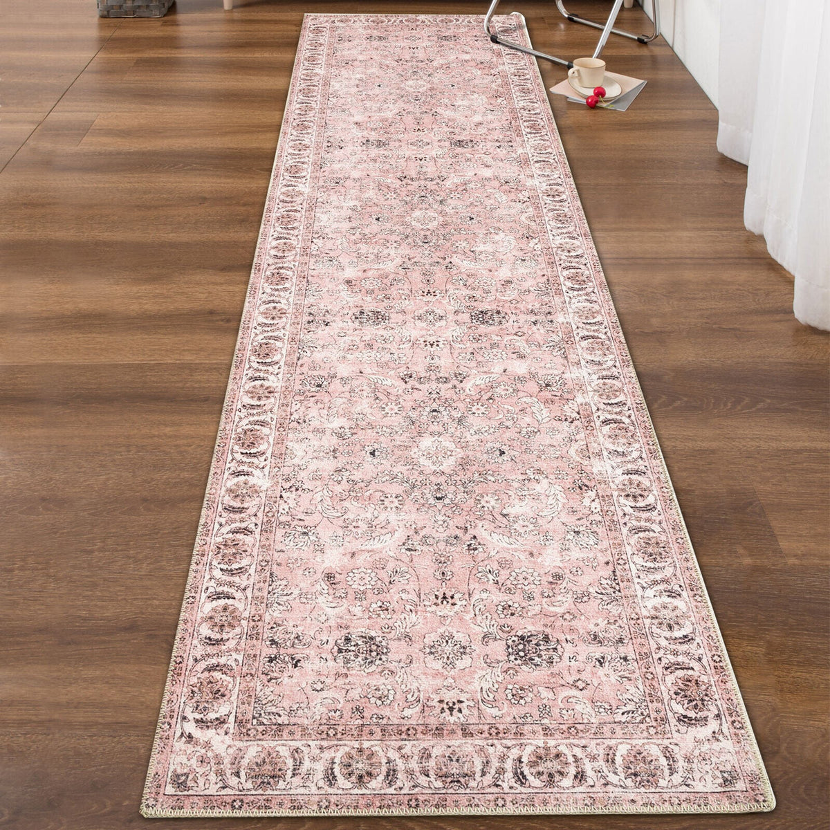 Easy-clean rug for mess-free living

